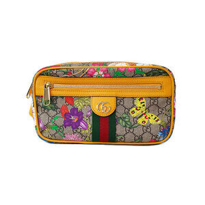 GUCCI Ophidia GG Floral Flower Belt Bag Body